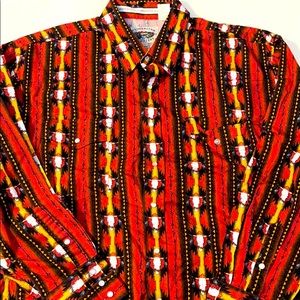 Men’s Vintage Western Shirt Sz XXL RN 14119